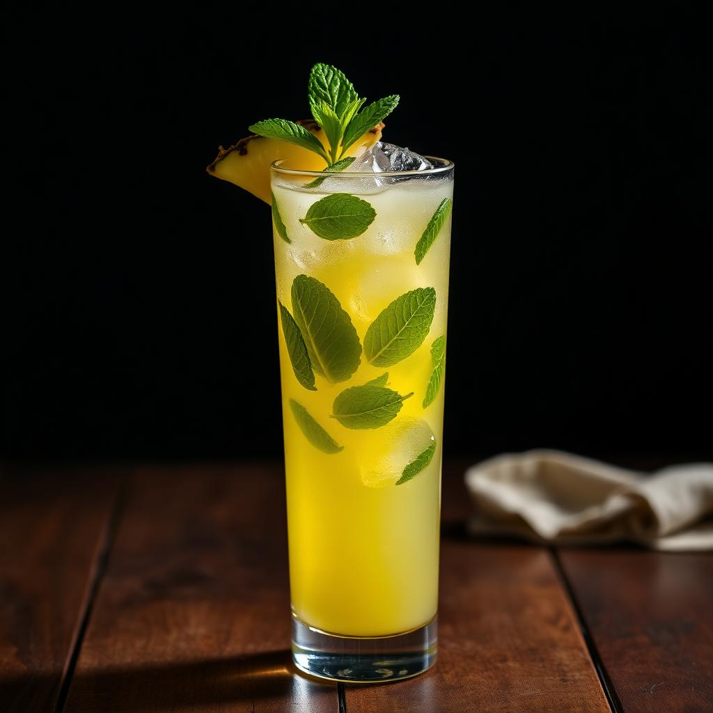 Suco de Abacaxi c/ Hortelã